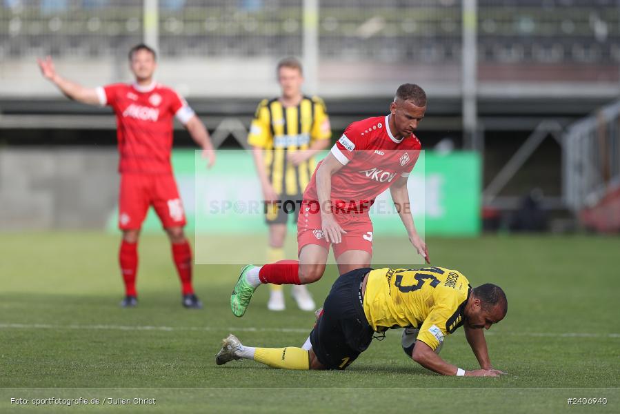 AKON Arena, Würzburg, 30.04.2024, sport, action, BFV, Fussball, April 2024, 32. Spieltag, Regionalliga Bayern, BAY, FWK, SpVgg Bayreuth, FC Würzburger Kickers - Bild-ID: 2406940