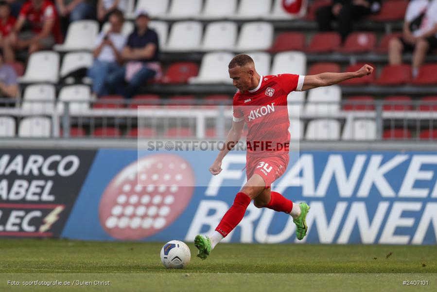 AKON Arena, Würzburg, 30.04.2024, sport, action, BFV, Fussball, April 2024, 32. Spieltag, Regionalliga Bayern, BAY, FWK, SpVgg Bayreuth, FC Würzburger Kickers - Bild-ID: 2407101