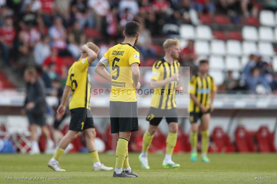 AKON Arena, Würzburg, 30.04.2024, sport, action, BFV, Fussball, April 2024, 32. Spieltag, Regionalliga Bayern, BAY, FWK, SpVgg Bayreuth, FC Würzburger Kickers - Bild-ID: 2407122