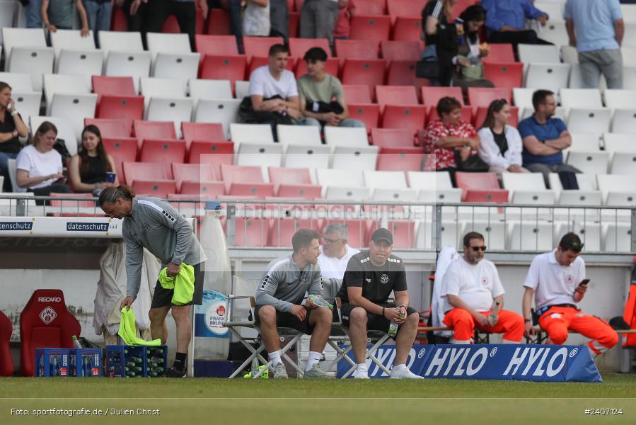 AKON Arena, Würzburg, 30.04.2024, sport, action, BFV, Fussball, April 2024, 32. Spieltag, Regionalliga Bayern, BAY, FWK, SpVgg Bayreuth, FC Würzburger Kickers - Bild-ID: 2407124