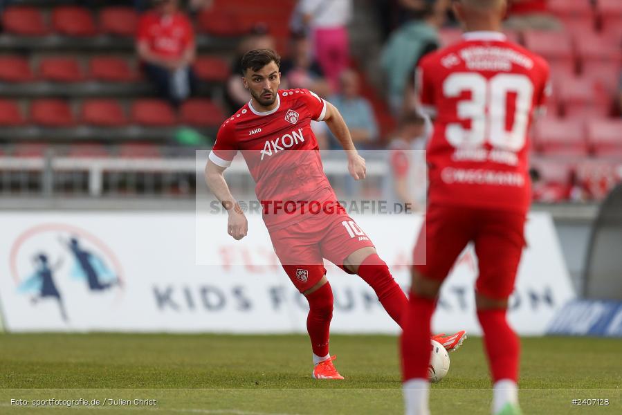 AKON Arena, Würzburg, 30.04.2024, sport, action, BFV, Fussball, April 2024, 32. Spieltag, Regionalliga Bayern, BAY, FWK, SpVgg Bayreuth, FC Würzburger Kickers - Bild-ID: 2407128
