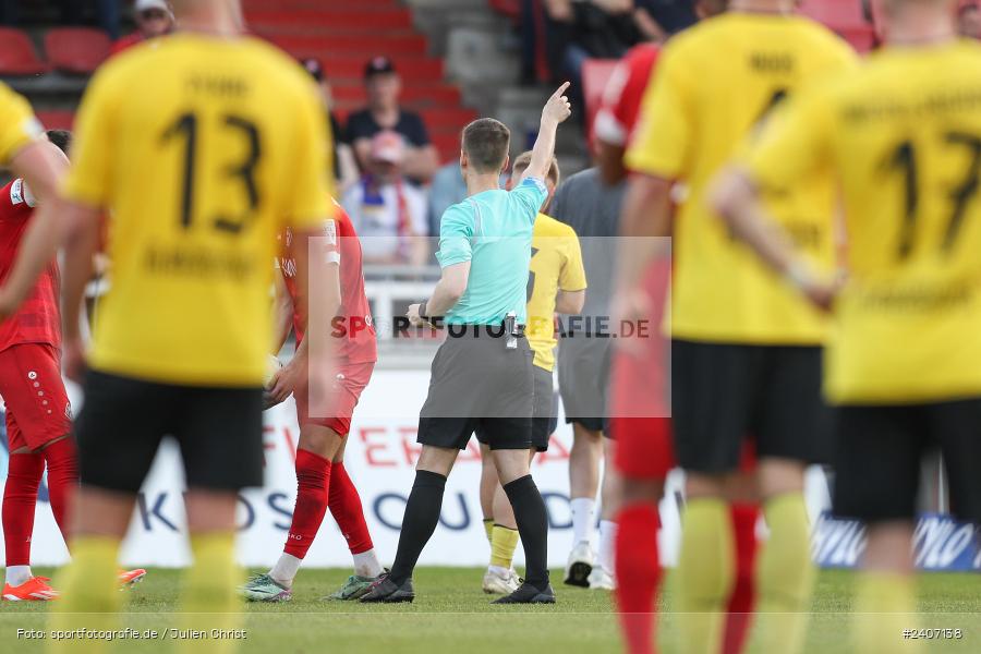 AKON Arena, Würzburg, 30.04.2024, sport, action, BFV, Fussball, April 2024, 32. Spieltag, Regionalliga Bayern, BAY, FWK, SpVgg Bayreuth, FC Würzburger Kickers - Bild-ID: 2407138