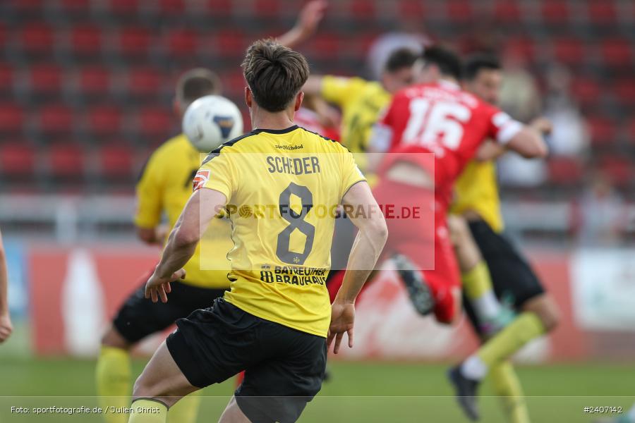 AKON Arena, Würzburg, 30.04.2024, sport, action, BFV, Fussball, April 2024, 32. Spieltag, Regionalliga Bayern, BAY, FWK, SpVgg Bayreuth, FC Würzburger Kickers - Bild-ID: 2407142