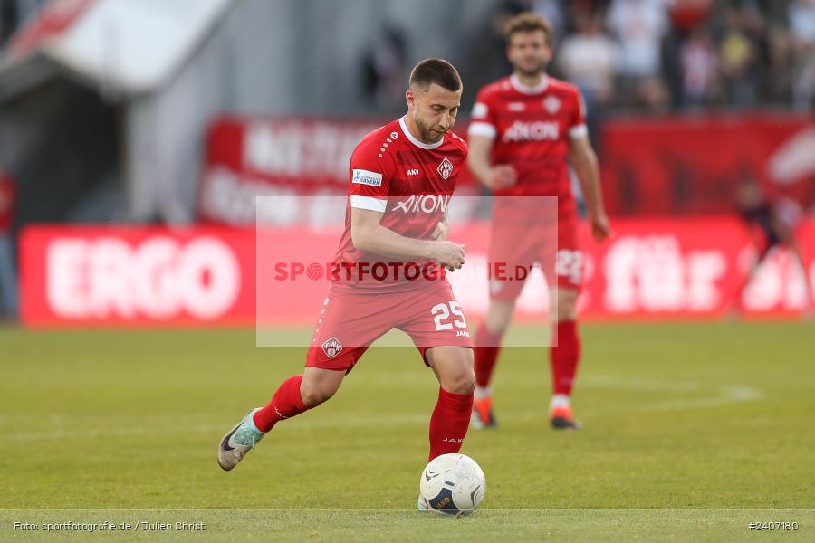AKON Arena, Würzburg, 30.04.2024, sport, action, BFV, Fussball, April 2024, 32. Spieltag, Regionalliga Bayern, BAY, FWK, SpVgg Bayreuth, FC Würzburger Kickers - Bild-ID: 2407180