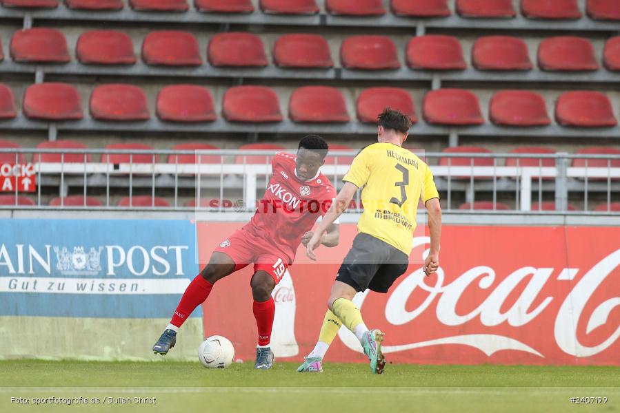 AKON Arena, Würzburg, 30.04.2024, sport, action, BFV, Fussball, April 2024, 32. Spieltag, Regionalliga Bayern, BAY, FWK, SpVgg Bayreuth, FC Würzburger Kickers - Bild-ID: 2407199