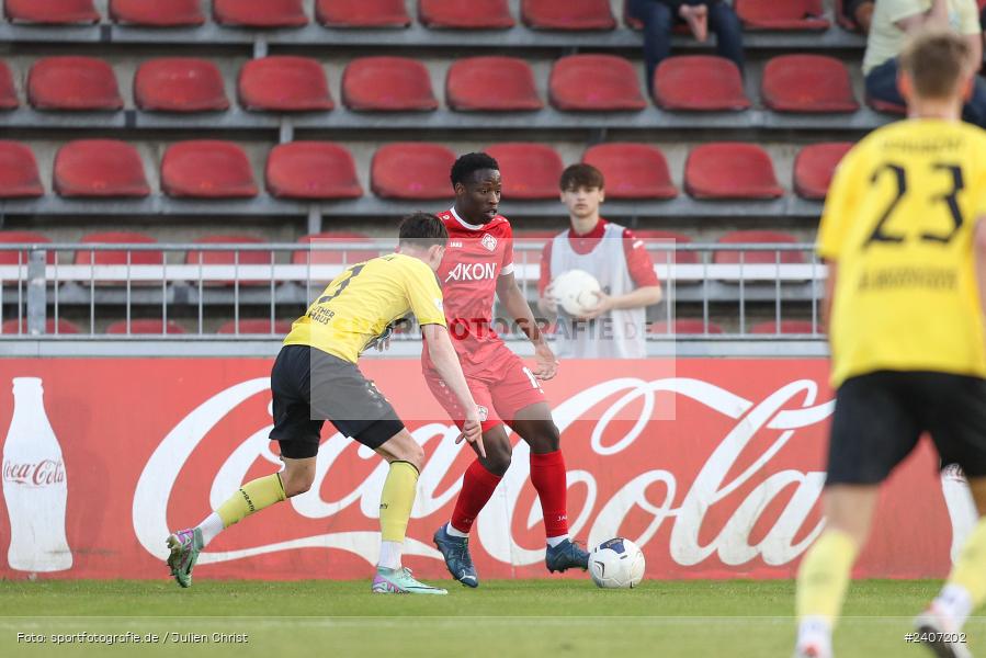 AKON Arena, Würzburg, 30.04.2024, sport, action, BFV, Fussball, April 2024, 32. Spieltag, Regionalliga Bayern, BAY, FWK, SpVgg Bayreuth, FC Würzburger Kickers - Bild-ID: 2407202