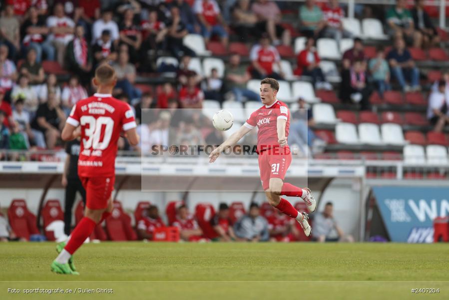 AKON Arena, Würzburg, 30.04.2024, sport, action, BFV, Fussball, April 2024, 32. Spieltag, Regionalliga Bayern, BAY, FWK, SpVgg Bayreuth, FC Würzburger Kickers - Bild-ID: 2407204