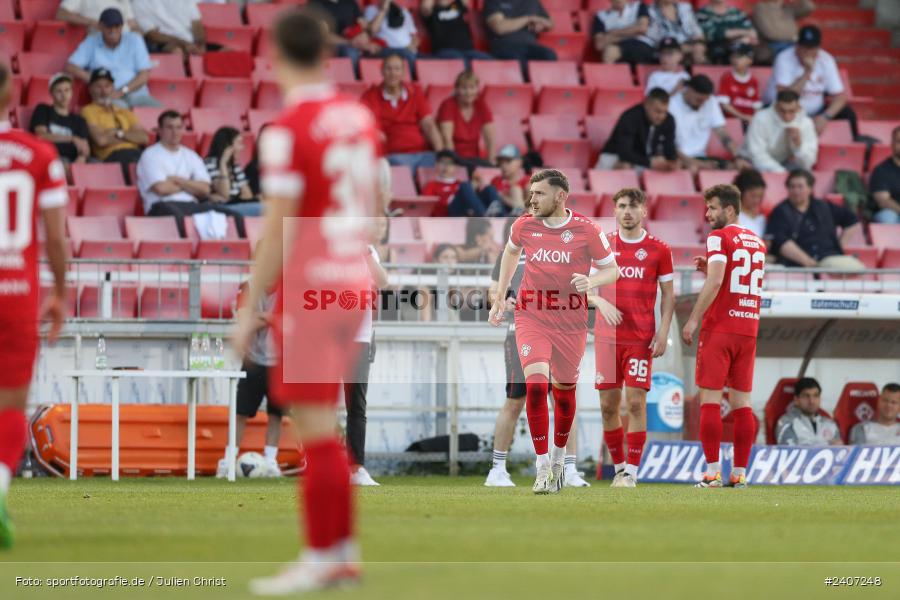 AKON Arena, Würzburg, 30.04.2024, sport, action, BFV, Fussball, April 2024, 32. Spieltag, Regionalliga Bayern, BAY, FWK, SpVgg Bayreuth, FC Würzburger Kickers - Bild-ID: 2407248