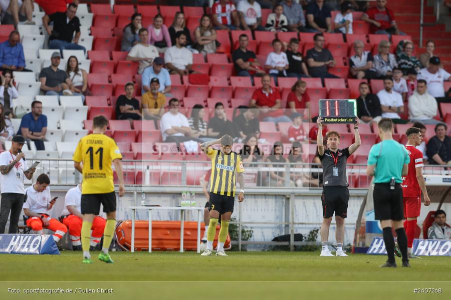 AKON Arena, Würzburg, 30.04.2024, sport, action, BFV, Fussball, April 2024, 32. Spieltag, Regionalliga Bayern, BAY, FWK, SpVgg Bayreuth, FC Würzburger Kickers - Bild-ID: 2407268