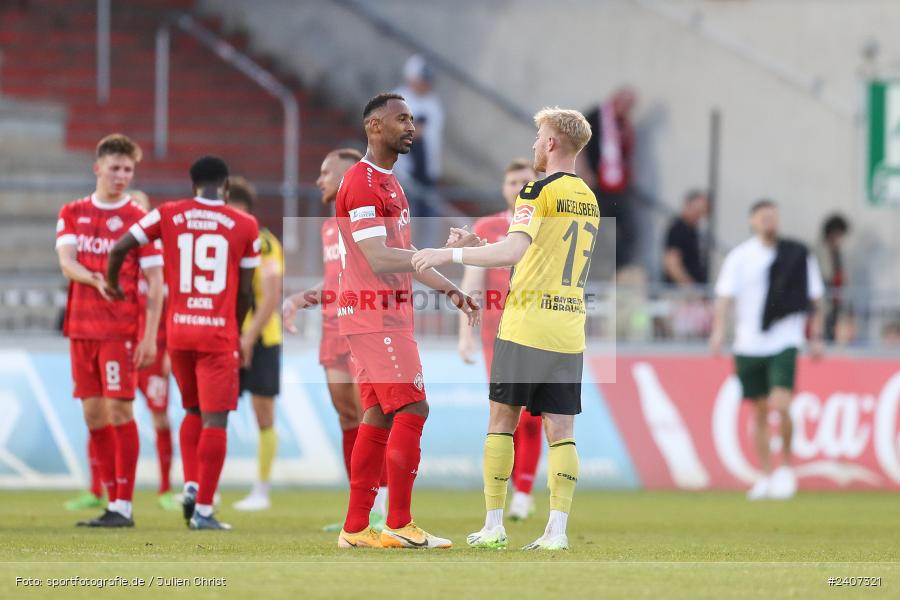 AKON Arena, Würzburg, 30.04.2024, sport, action, BFV, Fussball, April 2024, 32. Spieltag, Regionalliga Bayern, BAY, FWK, SpVgg Bayreuth, FC Würzburger Kickers - Bild-ID: 2407321