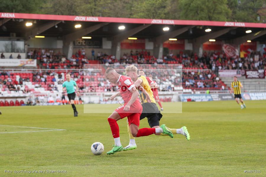 AKON Arena, Würzburg, 30.04.2024, sport, action, BFV, Fussball, April 2024, 32. Spieltag, Regionalliga Bayern, BAY, FWK, SpVgg Bayreuth, FC Würzburger Kickers - Bild-ID: 2407326