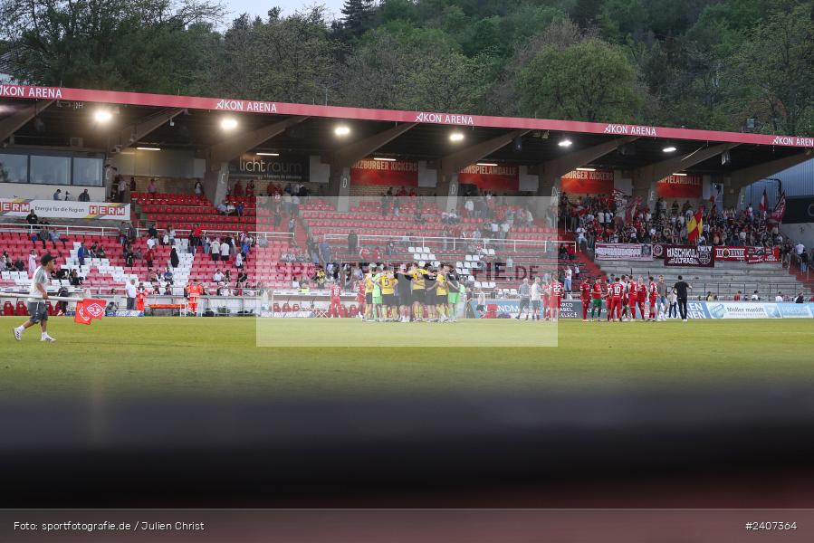 AKON Arena, Würzburg, 30.04.2024, sport, action, BFV, Fussball, April 2024, 32. Spieltag, Regionalliga Bayern, BAY, FWK, SpVgg Bayreuth, FC Würzburger Kickers - Bild-ID: 2407364