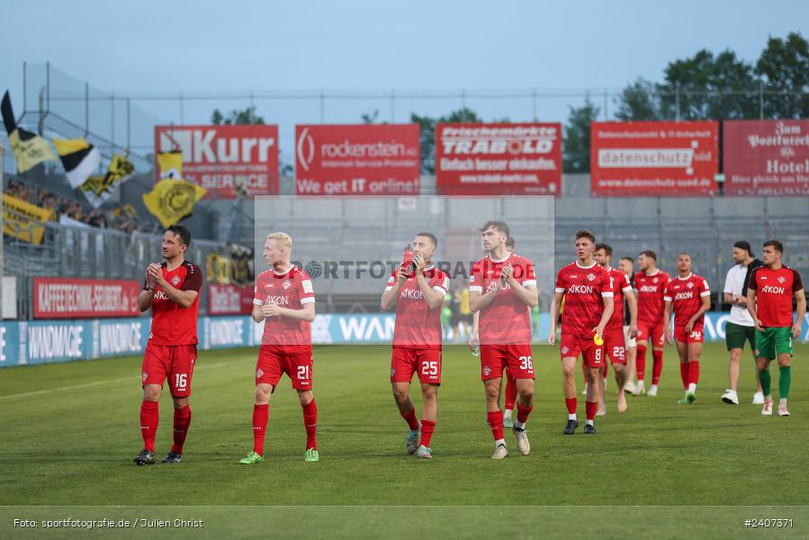 AKON Arena, Würzburg, 30.04.2024, sport, action, BFV, Fussball, April 2024, 32. Spieltag, Regionalliga Bayern, BAY, FWK, SpVgg Bayreuth, FC Würzburger Kickers - Bild-ID: 2407371