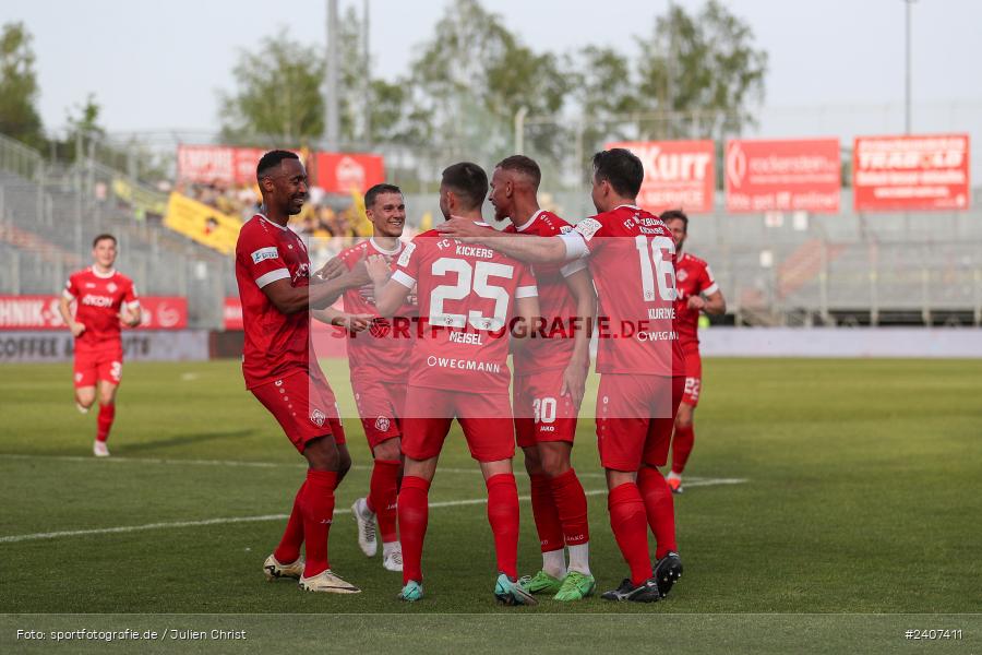 AKON Arena, Würzburg, 30.04.2024, sport, action, BFV, Fussball, April 2024, 32. Spieltag, Regionalliga Bayern, BAY, FWK, SpVgg Bayreuth, FC Würzburger Kickers - Bild-ID: 2407411