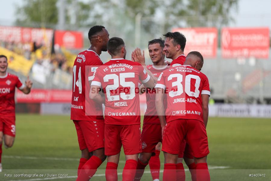 AKON Arena, Würzburg, 30.04.2024, sport, action, BFV, Fussball, April 2024, 32. Spieltag, Regionalliga Bayern, BAY, FWK, SpVgg Bayreuth, FC Würzburger Kickers - Bild-ID: 2407412