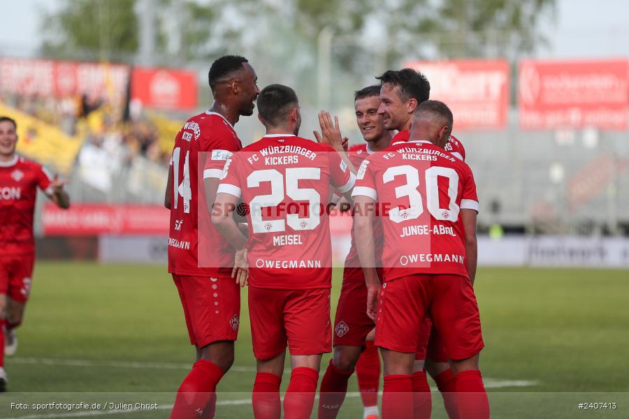 AKON Arena, Würzburg, 30.04.2024, sport, action, BFV, Fussball, April 2024, 32. Spieltag, Regionalliga Bayern, BAY, FWK, SpVgg Bayreuth, FC Würzburger Kickers - Bild-ID: 2407413