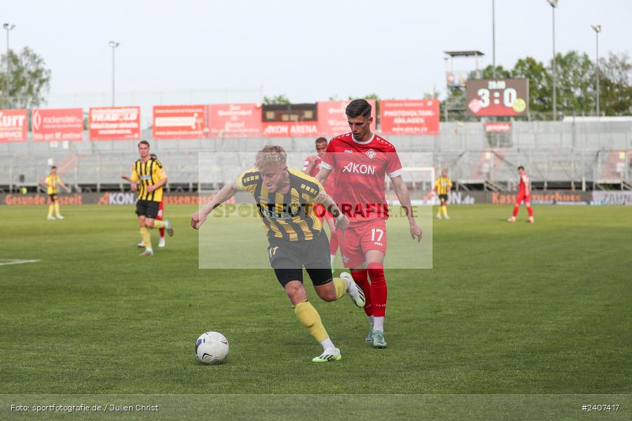 AKON Arena, Würzburg, 30.04.2024, sport, action, BFV, Fussball, April 2024, 32. Spieltag, Regionalliga Bayern, BAY, FWK, SpVgg Bayreuth, FC Würzburger Kickers - Bild-ID: 2407417
