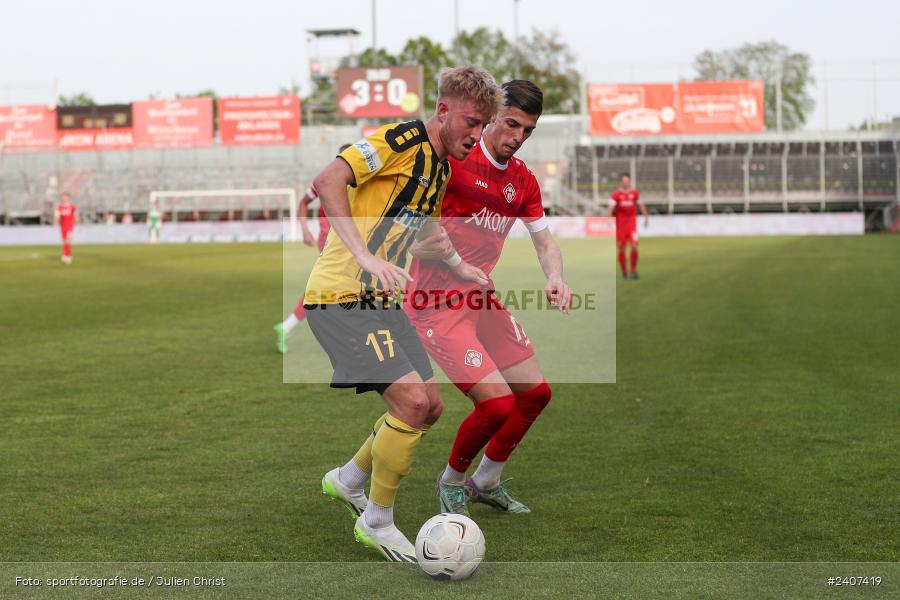 AKON Arena, Würzburg, 30.04.2024, sport, action, BFV, Fussball, April 2024, 32. Spieltag, Regionalliga Bayern, BAY, FWK, SpVgg Bayreuth, FC Würzburger Kickers - Bild-ID: 2407419