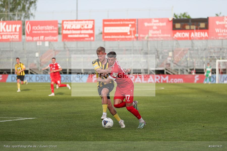 AKON Arena, Würzburg, 30.04.2024, sport, action, BFV, Fussball, April 2024, 32. Spieltag, Regionalliga Bayern, BAY, FWK, SpVgg Bayreuth, FC Würzburger Kickers - Bild-ID: 2407421