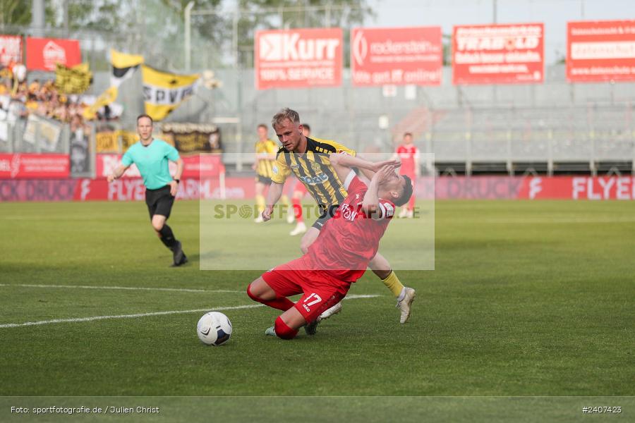 AKON Arena, Würzburg, 30.04.2024, sport, action, BFV, Fussball, April 2024, 32. Spieltag, Regionalliga Bayern, BAY, FWK, SpVgg Bayreuth, FC Würzburger Kickers - Bild-ID: 2407423