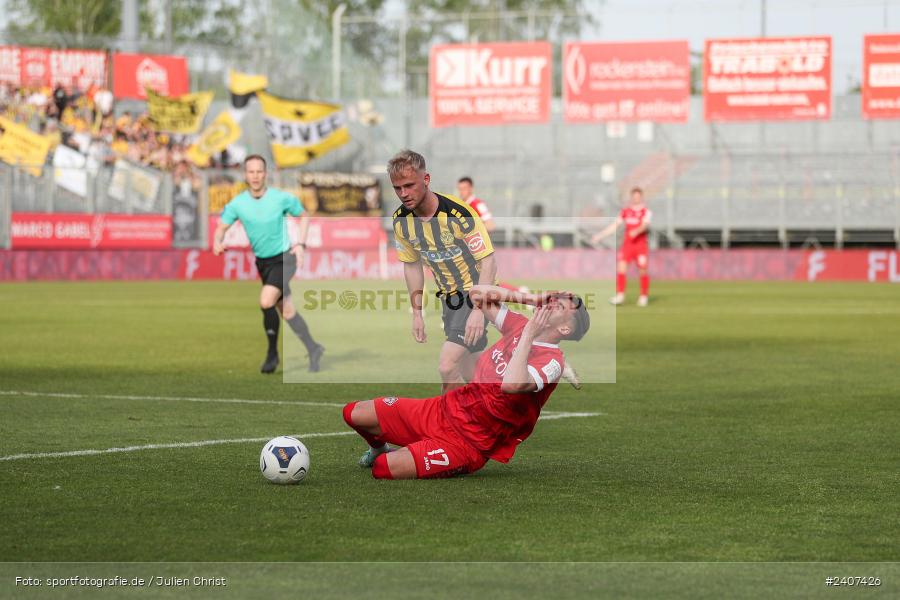 AKON Arena, Würzburg, 30.04.2024, sport, action, BFV, Fussball, April 2024, 32. Spieltag, Regionalliga Bayern, BAY, FWK, SpVgg Bayreuth, FC Würzburger Kickers - Bild-ID: 2407426