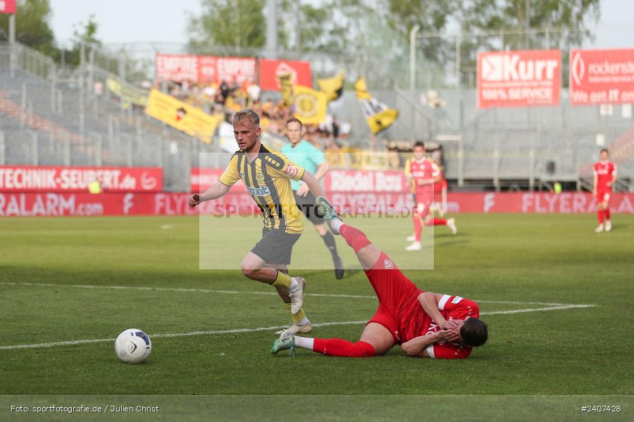 AKON Arena, Würzburg, 30.04.2024, sport, action, BFV, Fussball, April 2024, 32. Spieltag, Regionalliga Bayern, BAY, FWK, SpVgg Bayreuth, FC Würzburger Kickers - Bild-ID: 2407428