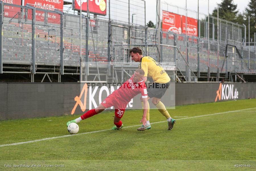 AKON Arena, Würzburg, 30.04.2024, sport, action, BFV, Fussball, April 2024, 32. Spieltag, Regionalliga Bayern, BAY, FWK, SpVgg Bayreuth, FC Würzburger Kickers - Bild-ID: 2407446