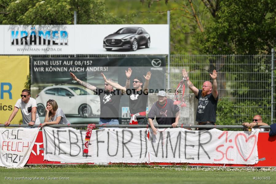 Sepp-Endres-Sportanlage, Würzburg, 01.05.2024, sport, action, BFV, Fussball, Mai 2024, 35. Spieltag, Bayernliga Nord, SCF, WFV, 1. SC Feucht, Würzburger FV 04 - Bild-ID: 2407453