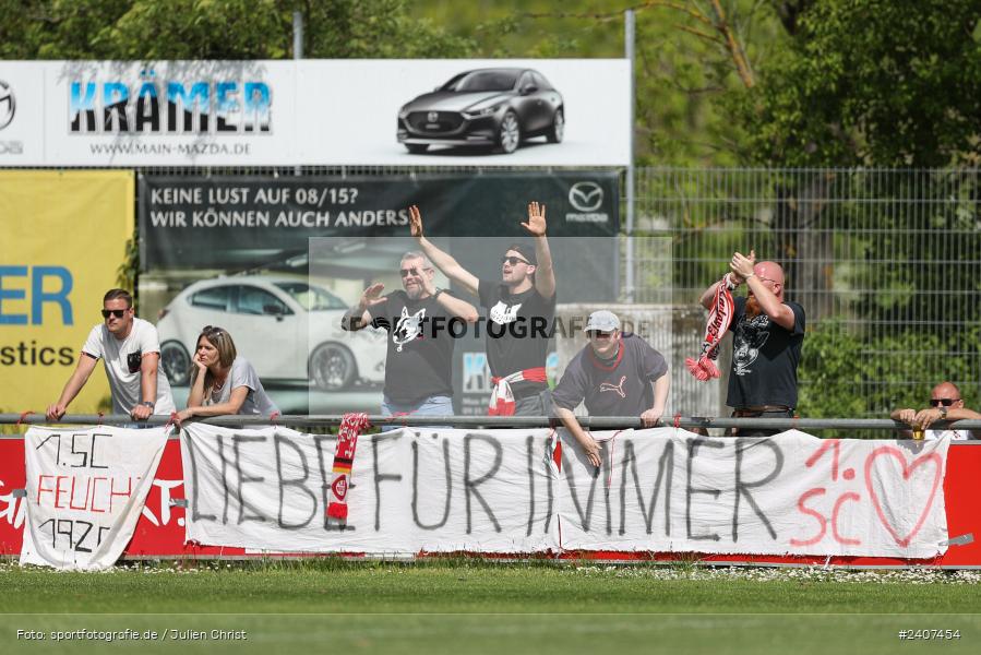 Sepp-Endres-Sportanlage, Würzburg, 01.05.2024, sport, action, BFV, Fussball, Mai 2024, 35. Spieltag, Bayernliga Nord, SCF, WFV, 1. SC Feucht, Würzburger FV 04 - Bild-ID: 2407454