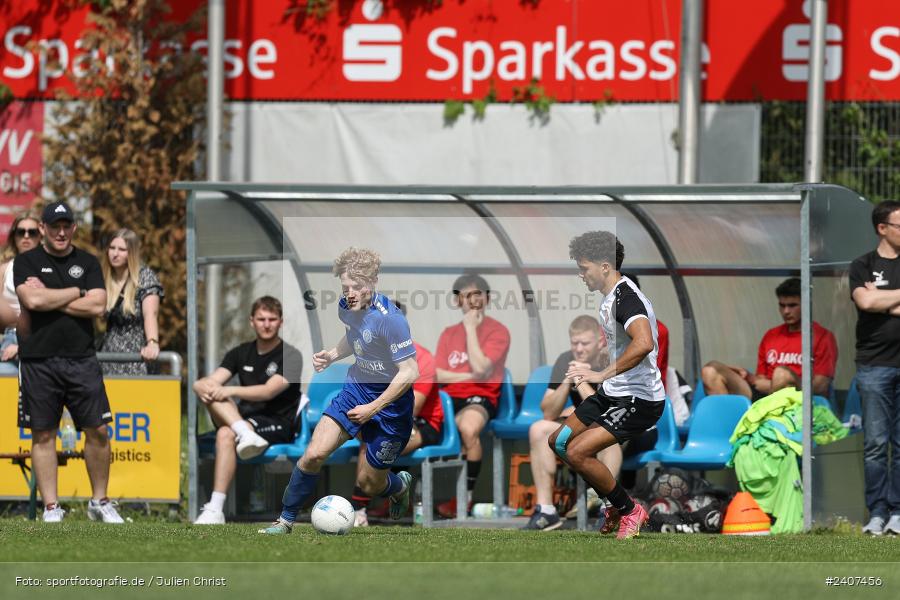Sepp-Endres-Sportanlage, Würzburg, 01.05.2024, sport, action, BFV, Fussball, Mai 2024, 35. Spieltag, Bayernliga Nord, SCF, WFV, 1. SC Feucht, Würzburger FV 04 - Bild-ID: 2407456