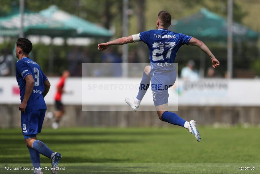 Sepp-Endres-Sportanlage, Würzburg, 01.05.2024, sport, action, BFV, Fussball, Mai 2024, 35. Spieltag, Bayernliga Nord, SCF, WFV, 1. SC Feucht, Würzburger FV 04 - Bild-ID: 2407465