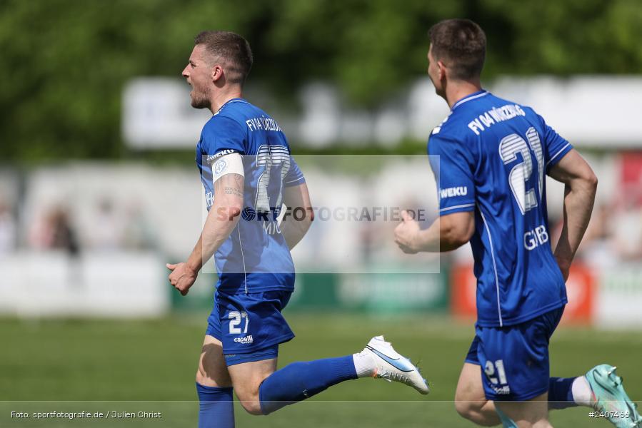 Sepp-Endres-Sportanlage, Würzburg, 01.05.2024, sport, action, BFV, Fussball, Mai 2024, 35. Spieltag, Bayernliga Nord, SCF, WFV, 1. SC Feucht, Würzburger FV 04 - Bild-ID: 2407466
