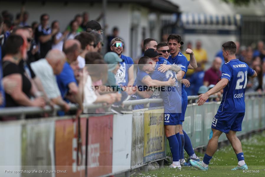 Sepp-Endres-Sportanlage, Würzburg, 01.05.2024, sport, action, BFV, Fussball, Mai 2024, 35. Spieltag, Bayernliga Nord, SCF, WFV, 1. SC Feucht, Würzburger FV 04 - Bild-ID: 2407468
