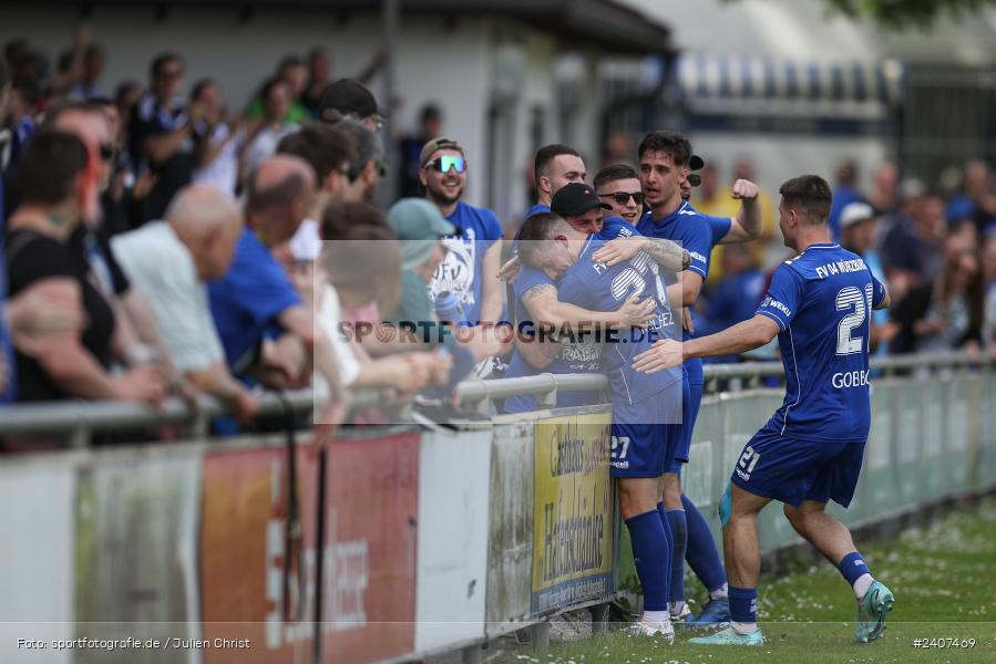 Sepp-Endres-Sportanlage, Würzburg, 01.05.2024, sport, action, BFV, Fussball, Mai 2024, 35. Spieltag, Bayernliga Nord, SCF, WFV, 1. SC Feucht, Würzburger FV 04 - Bild-ID: 2407469