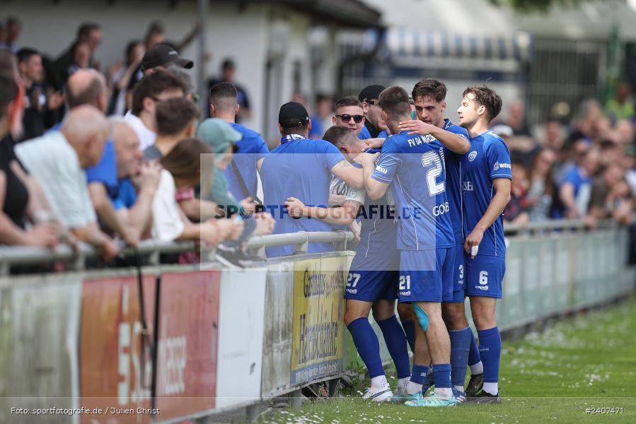 Sepp-Endres-Sportanlage, Würzburg, 01.05.2024, sport, action, BFV, Fussball, Mai 2024, 35. Spieltag, Bayernliga Nord, SCF, WFV, 1. SC Feucht, Würzburger FV 04 - Bild-ID: 2407471