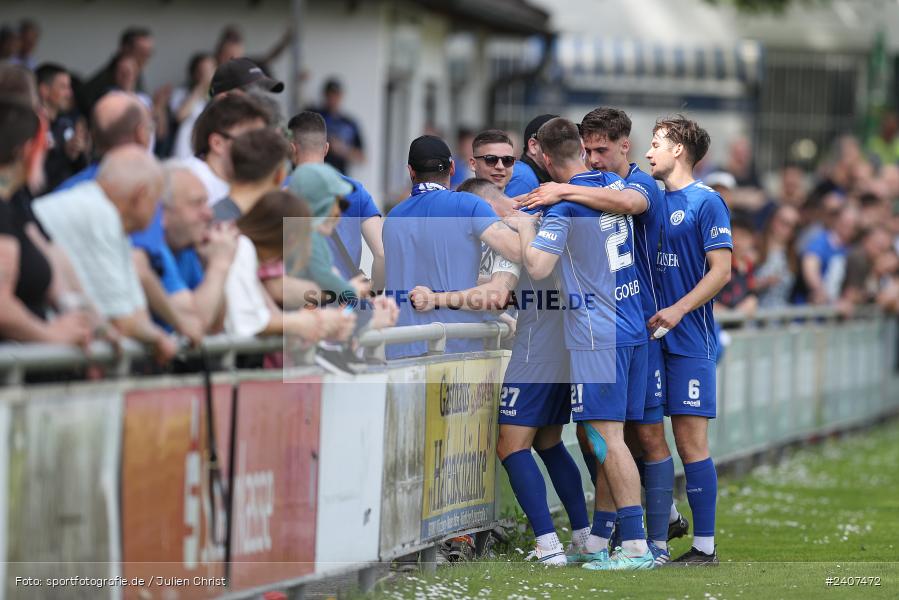 Sepp-Endres-Sportanlage, Würzburg, 01.05.2024, sport, action, BFV, Fussball, Mai 2024, 35. Spieltag, Bayernliga Nord, SCF, WFV, 1. SC Feucht, Würzburger FV 04 - Bild-ID: 2407472