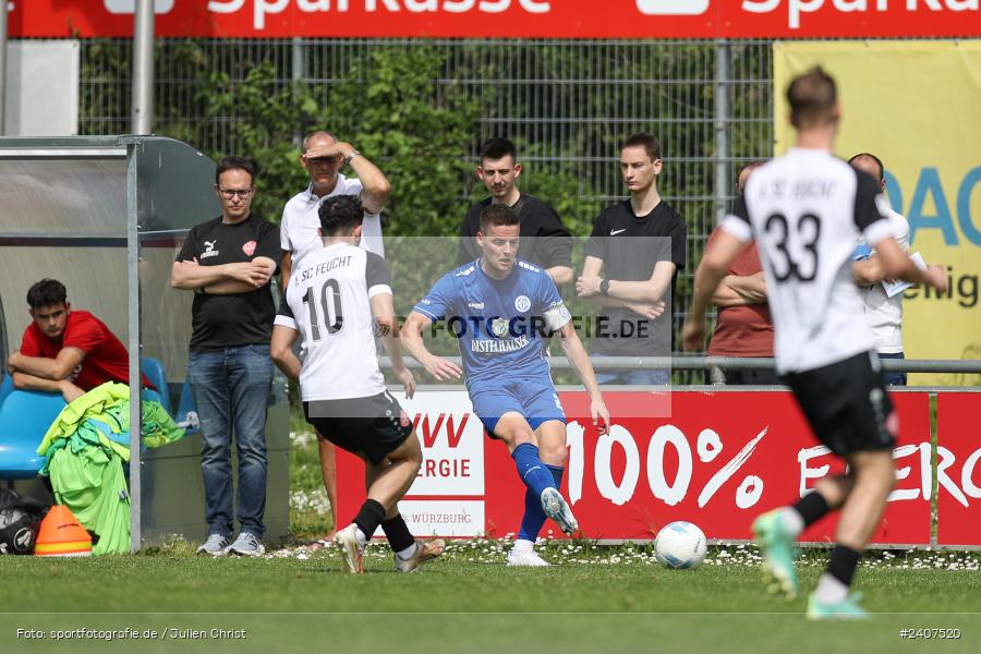 Sepp-Endres-Sportanlage, Würzburg, 01.05.2024, sport, action, BFV, Fussball, Mai 2024, 35. Spieltag, Bayernliga Nord, SCF, WFV, 1. SC Feucht, Würzburger FV 04 - Bild-ID: 2407520