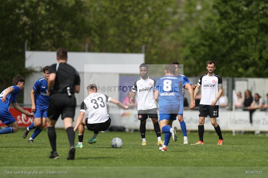 Sepp-Endres-Sportanlage, Würzburg, 01.05.2024, sport, action, BFV, Fussball, Mai 2024, 35. Spieltag, Bayernliga Nord, SCF, WFV, 1. SC Feucht, Würzburger FV 04 - Bild-ID: 2407522