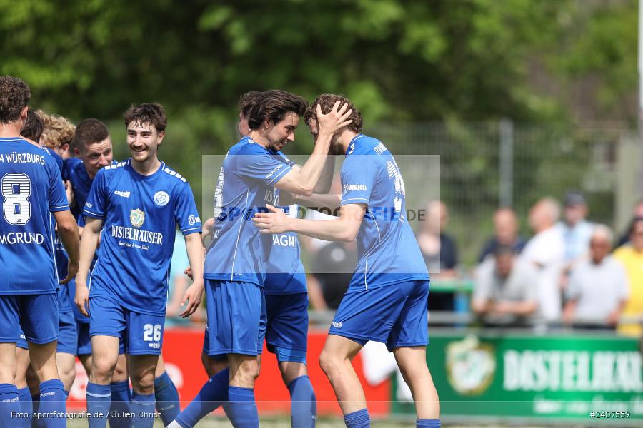 Sepp-Endres-Sportanlage, Würzburg, 01.05.2024, sport, action, BFV, Fussball, Mai 2024, 35. Spieltag, Bayernliga Nord, SCF, WFV, 1. SC Feucht, Würzburger FV 04 - Bild-ID: 2407559