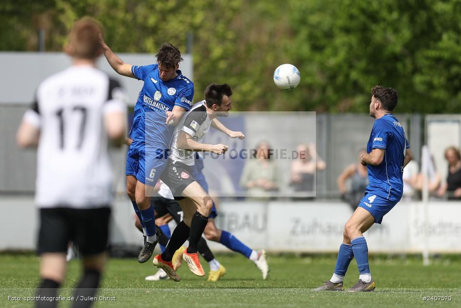 Sepp-Endres-Sportanlage, Würzburg, 01.05.2024, sport, action, BFV, Fussball, Mai 2024, 35. Spieltag, Bayernliga Nord, SCF, WFV, 1. SC Feucht, Würzburger FV 04 - Bild-ID: 2407570