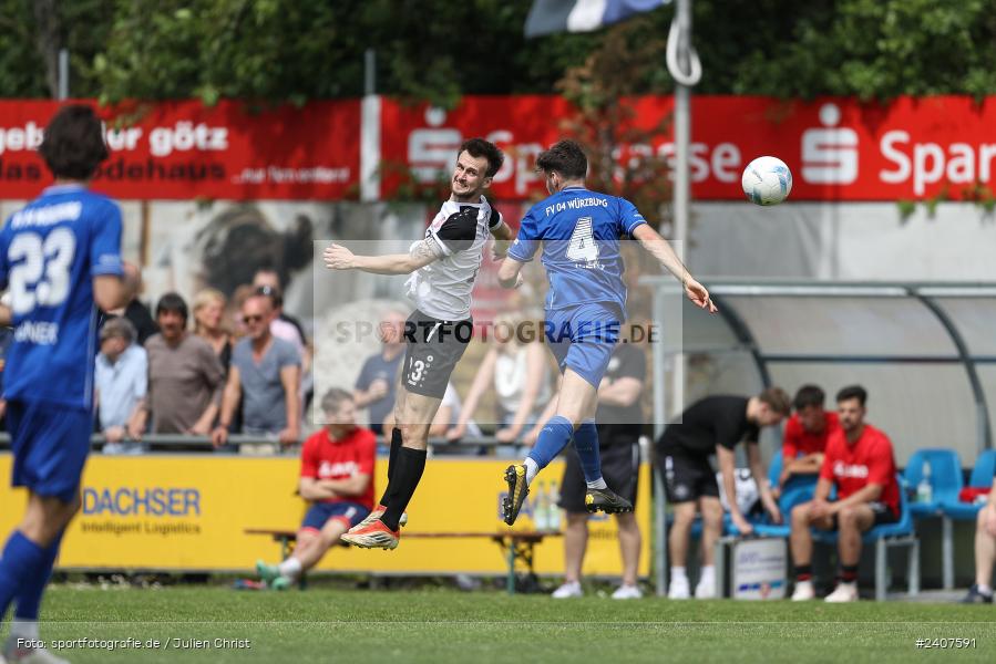 Sepp-Endres-Sportanlage, Würzburg, 01.05.2024, sport, action, BFV, Fussball, Mai 2024, 35. Spieltag, Bayernliga Nord, SCF, WFV, 1. SC Feucht, Würzburger FV 04 - Bild-ID: 2407591
