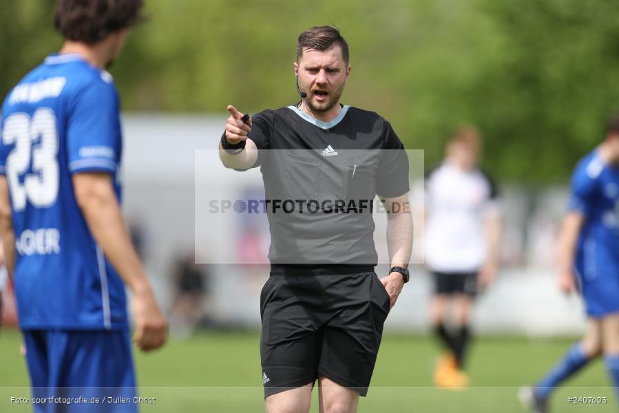 Sepp-Endres-Sportanlage, Würzburg, 01.05.2024, sport, action, BFV, Fussball, Mai 2024, 35. Spieltag, Bayernliga Nord, SCF, WFV, 1. SC Feucht, Würzburger FV 04 - Bild-ID: 2407603