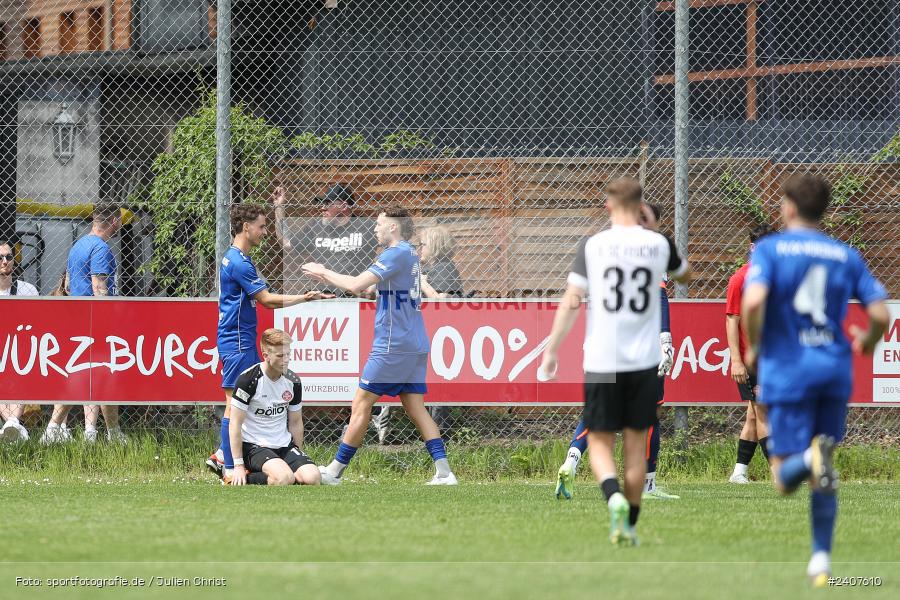 Sepp-Endres-Sportanlage, Würzburg, 01.05.2024, sport, action, BFV, Fussball, Mai 2024, 35. Spieltag, Bayernliga Nord, SCF, WFV, 1. SC Feucht, Würzburger FV 04 - Bild-ID: 2407610