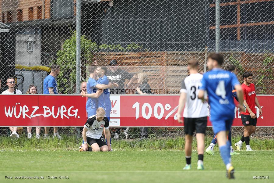 Sepp-Endres-Sportanlage, Würzburg, 01.05.2024, sport, action, BFV, Fussball, Mai 2024, 35. Spieltag, Bayernliga Nord, SCF, WFV, 1. SC Feucht, Würzburger FV 04 - Bild-ID: 2407611