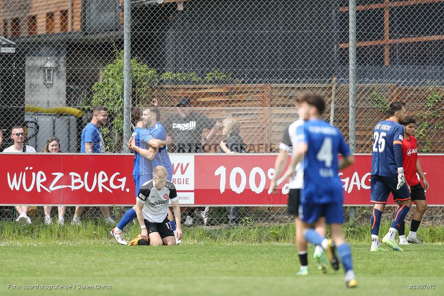 Sepp-Endres-Sportanlage, Würzburg, 01.05.2024, sport, action, BFV, Fussball, Mai 2024, 35. Spieltag, Bayernliga Nord, SCF, WFV, 1. SC Feucht, Würzburger FV 04 - Bild-ID: 2407612