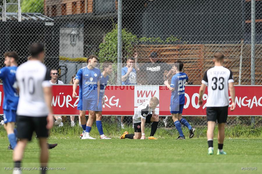 Sepp-Endres-Sportanlage, Würzburg, 01.05.2024, sport, action, BFV, Fussball, Mai 2024, 35. Spieltag, Bayernliga Nord, SCF, WFV, 1. SC Feucht, Würzburger FV 04 - Bild-ID: 2407613