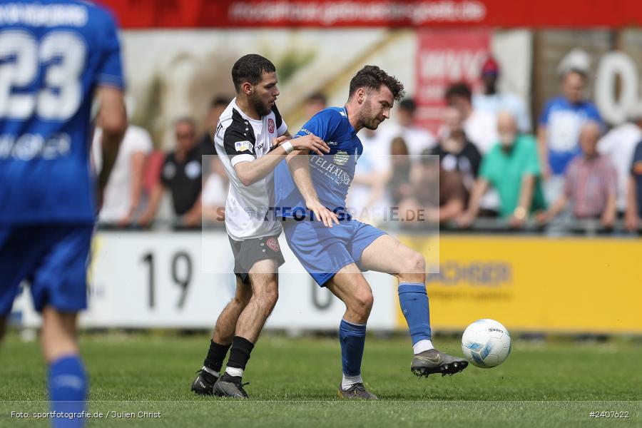 Sepp-Endres-Sportanlage, Würzburg, 01.05.2024, sport, action, BFV, Fussball, Mai 2024, 35. Spieltag, Bayernliga Nord, SCF, WFV, 1. SC Feucht, Würzburger FV 04 - Bild-ID: 2407622