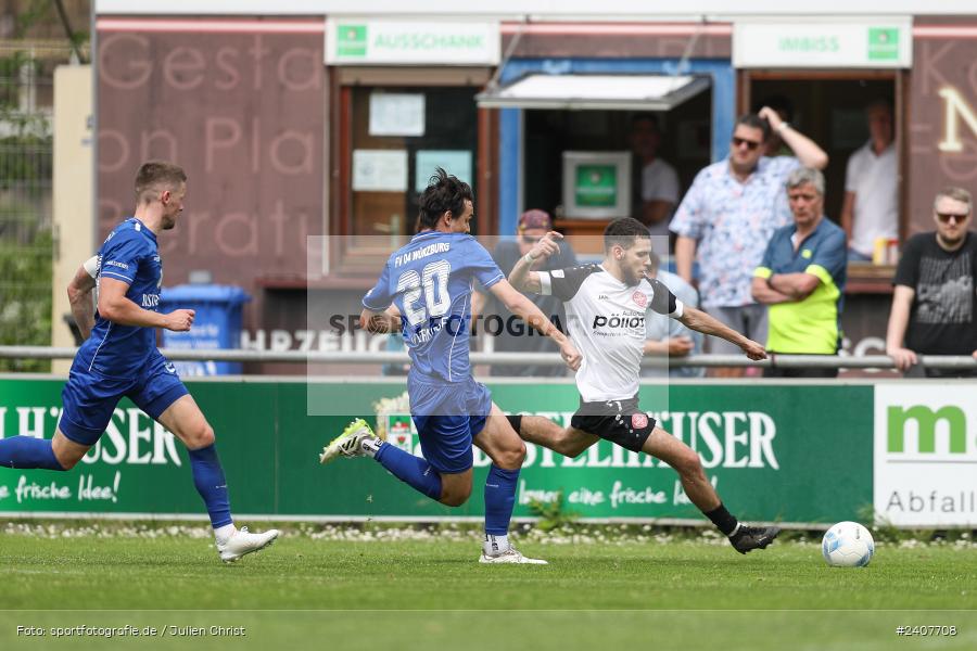 Sepp-Endres-Sportanlage, Würzburg, 01.05.2024, sport, action, BFV, Fussball, Mai 2024, 35. Spieltag, Bayernliga Nord, SCF, WFV, 1. SC Feucht, Würzburger FV 04 - Bild-ID: 2407708