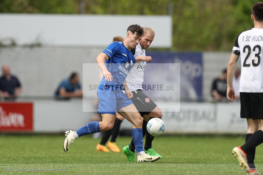 Sepp-Endres-Sportanlage, Würzburg, 01.05.2024, sport, action, BFV, Fussball, Mai 2024, 35. Spieltag, Bayernliga Nord, SCF, WFV, 1. SC Feucht, Würzburger FV 04 - Bild-ID: 2407713