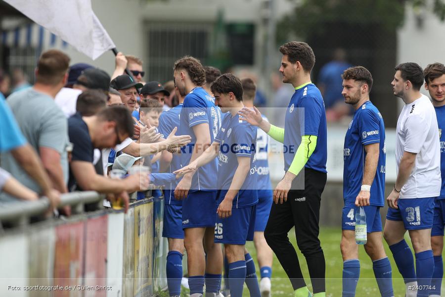Sepp-Endres-Sportanlage, Würzburg, 01.05.2024, sport, action, BFV, Fussball, Mai 2024, 35. Spieltag, Bayernliga Nord, SCF, WFV, 1. SC Feucht, Würzburger FV 04 - Bild-ID: 2407744